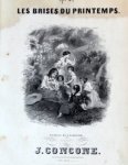 Concone, Giuseppe: - Les brises du printemps. Paroles de E. Plouvier (Le monde musical. No. 43 et 44. 13e annee) Concone, Giuseppe: - Les brises du printemps. Paroles de E. Plouvier (Le monde musical. No. 43 et 44. 13e annee)