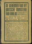 Graves, Armgaard Karl - De geheimen van het Duitsche ministerie van oorlog, de spionnage-dienst van den Duitschen generalen staf