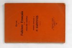 Diversen - Revue de Folklore Francais et de folklore colonial,numero consacre a P.Saintyves (3 foto's)