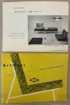Artifort. Dux - Artifort. Dux. Qualité et confort dans la ligne actuelle. Extra: 2 copies of 'Aanvullende catalogus Artifort en Dux modellen 1956'