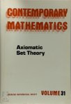 James E. Baumgartner - Axiomatic Set Theory Contemporary Mathematics, Volume 31