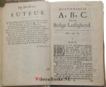 Ridderus, Franciscus - Historisch A, B, C. Tot een besige ledigheid. : Vervattende vijf honderd voorwerpselen, yder met drie historien uit heilige, kerkelijke, en wereldsche autheuren, so oude als nieuwe, ende haer gebruik