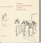 Quant, L.H.A.J.M. - Verplichte procesvertegenwoordiging en andere kostbare zaken - Rede 1995