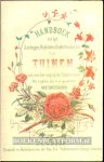 Krook, J.C. - Handboek tot het aanleggen, Beplanten, Onderhoud van Tuinen
