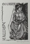 Backer, Denijs de. - Exlibris voor Jef Arras. Kalliope.