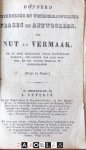  - Honderd wiskundige en wetenschappelijke vragen en antwoorden tot nut en vermaak die op eene eenvoudige wijze beantwoord worden, ten dienste van alle standen, en tot nuttig vermaak in gezelschappen