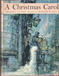 Dickens, Charles. - A Christmas Carol.  illustrated by Ronald Searle.