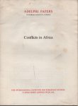ADELPHI-PAPERS nr 93 - Adelphi Papers: Conflicts in Africa, Dec. 1972