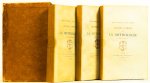 DEMOUSTIER, C.A. - Lettres a Émilie sur la mythologie avec une préface par Paul Lacroix. Frontispices gravés par Lalauze. Complete in 3 volumes.