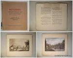 VERBURGT, J.W. (tekst), - Oud Leiden. Veertien reproducties van oude teekeningen. Uitgegeven door de Vereeniging "Oud Leiden".