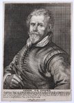 Meyssens, Joannes (1612-1670), Theodor van Kessel (ca. 1620-1660), after Johannes Popels (ca. 1600-1664) - [Antique print, engraving/gravure] Portrait of sculptor Hendrik de Keyser, published 1662.