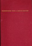 Redactie: P.J. Meertens en Hermanna W.M. Plettenburg - Vriendenboek voor A.J. Bernet Kempers