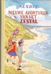 Nesbit, E. - Nieuwe avonturen van het zestal. Illustraties en omslag J.Bottema