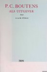 Stols, A.A.M. - P.C. Boutens als uitgever