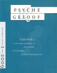 Verhagen, Drs. P.J. e.a. (red.) - Psyche & Geloof. Tijdschrift van de Christelijke Vereniging voor Psychiaters, Psychologen en Psychotherapeuten [20e jrg, nr. 1, maart 2009]