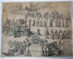 Romeyn de Hooghe (1645-1708) - [Antique print, etching] Funeral of Paulus Wirtz/ Begrafenis van veldmaarschalk Paulus Wirtz [24 oktober 1679], published 1679, 1 p.