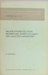 Stupperich, R. - Melanchtons deutsche Bearbeitung seiner Loci nach der olmützer Handschrift.