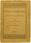 BATAVIUS - Westersch en Oostersch bloed. Licht- en schaduwbeelden uit het leven eener Indische moeder.