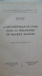 Ecole Jean - La Metaphysique de L'étre dans la Philosophie de Maurice Blondel
