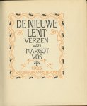 Vos, Margot - De nieuwe lent`. Verzen.