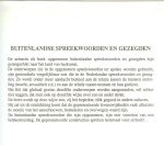 Walters Nel Omslagontwerp Ton Wienbelt Den Haag & Zet werk en druk Bariet Ruinen - Nederlands Spreekwoordenboek - 10.000 spreekwoorden - Walters Nel Omslagontwerp Ton Wienbelt Den Haag & Zet werk en druk Bariet Ruinen - Nederlands Spreekwoordenboek - 10.000 spreekwoorden -