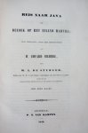 Dr. Eduard Selberg - Reis naar Java en bezoek op het eiland Madura. Met eene kaart.