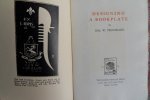 Trovillion, Hal W. [ GESIGNEERD door de auteur ]. - Designing A Bookplate. [ Numbered copy 42 / 413 ].