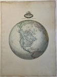 Marie Joseph François Garnier (1839-1873) - Cartography, colored lithography | Northern America in 1860, published 1862, 1 p.