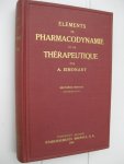 Simonart, A. - Éléments de Pharmacodynamie et de Thérapeutique.
