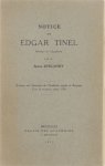Joseph Ryelandt - Notice sur Edgar Tinel