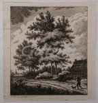 CUYLENBURGH, JOHANNES VAN, - Vagabond with dog walking on a path