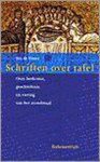 De Visser - Schriften over tafel