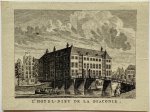 J. Bulthuis, K.F. Bendorp - Antieke prent Noord-Holland, Amsterdam: L'Hotel-Dieu de la Diaconie. J. Bulthuis, K.F. Bendorp - Antieke prent Noord-Holland, Amsterdam: L'Hotel-Dieu de la Diaconie.