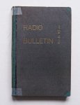  - Radio Bulletin 1942 (8 nummers compleet, 171 pag.)