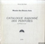 Comte, Philippe - Musée des Beaux-Arts, catalogue raisonné des peintures