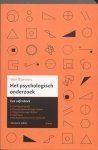 Wim Bloemers - Het psychologisch onderzoek
