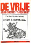  - De vrije. Anarchisties Tijdschrift. nr 4. 30 april 1969.