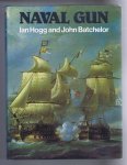 HOGG, IAN / J. BATCHELOR - Naval Gun with illustrated title-spread, very numerous coloured and monochrome illustrations and drawings in the text, and pictorial endpapers