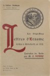 Sobry M.C. (trad.) - Les vingt-deux letrres d'Erasme écrites à  Anderlecht en 1521