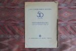 Werumeus Buning, J.W.F. - Tentoonstelling van de werken van J.W.F. Werumeus Buning t.g.v. zijn Vijftigsten Verjaardag op zondag 4 mei 1941. [ Genummerd ex. 30 / 300 ].