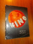 VRIES, G.J. DE, - King wereldatlas.