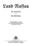 Sternberg, Leo - LAND NASSAU - ein Heimatbuch