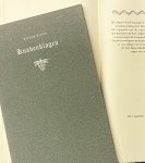 (SUB SIGNO LIBELLI). KLOOS, Willem - Knabenklagen. (Met handgeschreven opdracht van tekstbezorger Harry G.M. Prick).