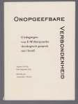 Stephan van Erp - Onopgeefbare verbondenheid : uitdagingen van F.-W. Marquardts theologisch gesprek met Israël