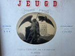 Ver Huell, Alexander. - Student literature 1873-1880 | Studentenschetsen: Jeugd (1873), Denkende beeldjes (1880), Scherts en Ernst (1879), Gouda Quint Arnhem. 3 volumes oblong.