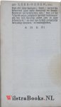 Groot, Jacobus de - Verzameling van Leer-Redenen, over verscheidene Wigtige Stoffen der H. Schriftuur. Tweede Druk.