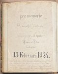  - Manuscript, 1917-1953, Life Insurance | Notulenboek levensverzekeringsfonds St. Barbara te Groningen. d.d. 9 mei 1917-4 oktober 1953. Manuscript.