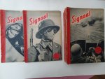 Reetz, Wilhelm & Harald Lechenperg (ed.). - Signaal. 39 stuks. 1940: 3x. 1941: 7x. 1942: 14x. 1943: 12x. 1944: 3x.
