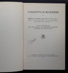 Bimala Churn Law - CONCEPTS OF BUDDHISM