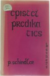 P. Schindler - Epistel predikaties